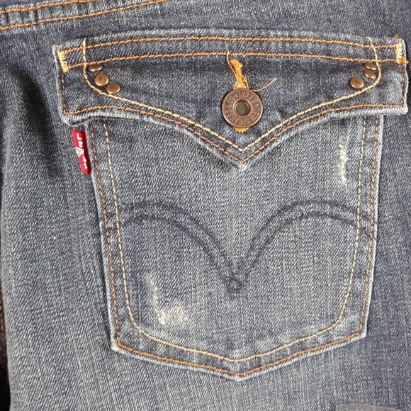 Levi's Women's Boot Cut 515 Mid Rise Jeans Sz. 10M - Picture 8 of 12